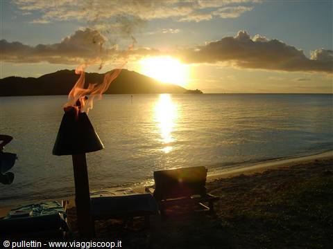 sunset at Nanuya