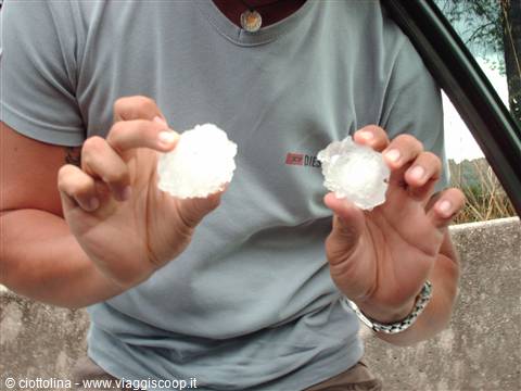HAIL ON THE WAY BACK TO ANCONA