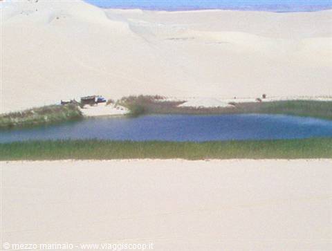 In the middle of the desert you can......... drown