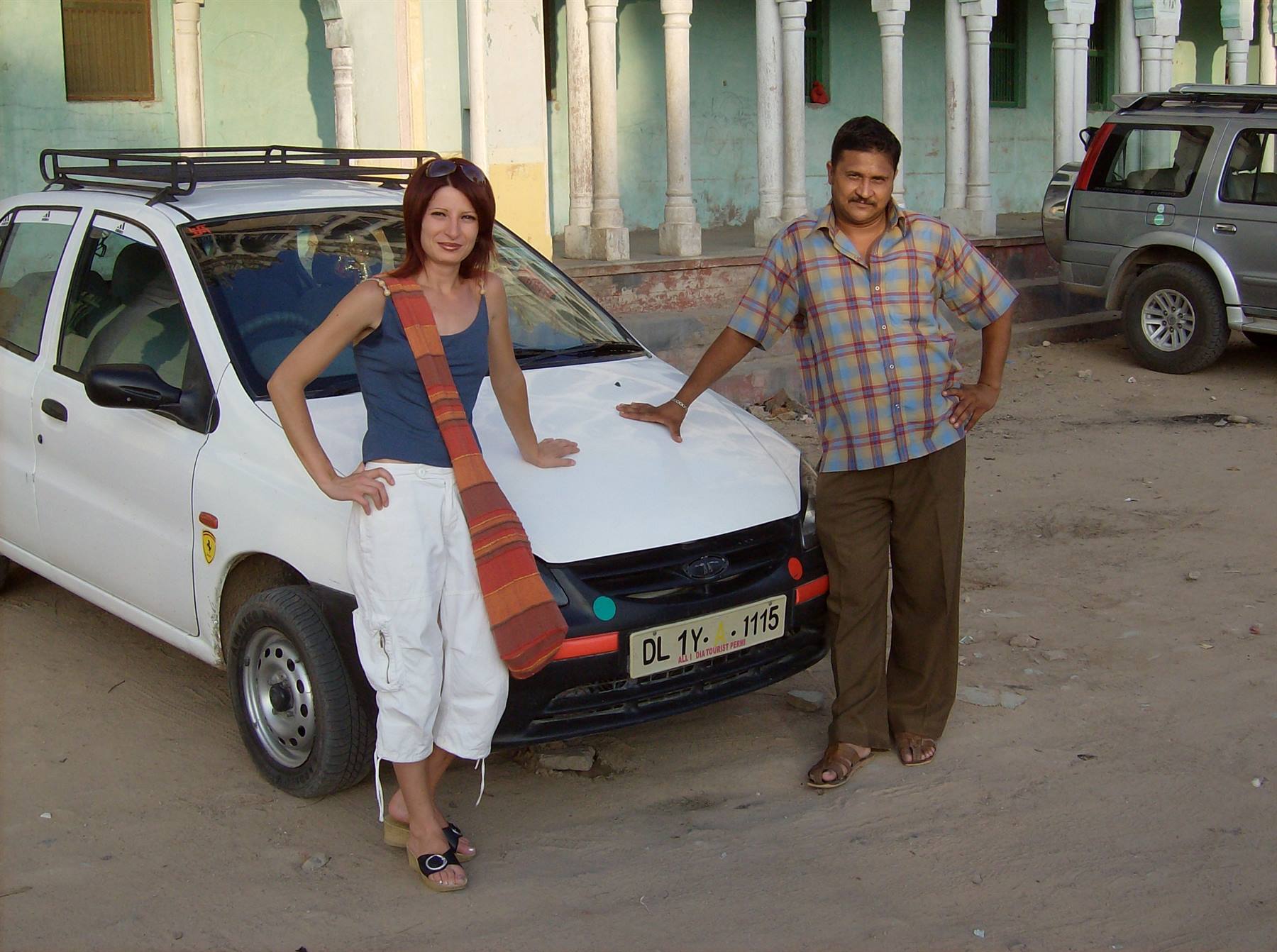 GIUSY AND RAJEE OUR DRIVER