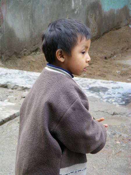 Peruvian boy