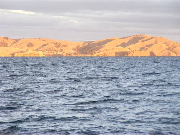 lake Titicaca at dawn