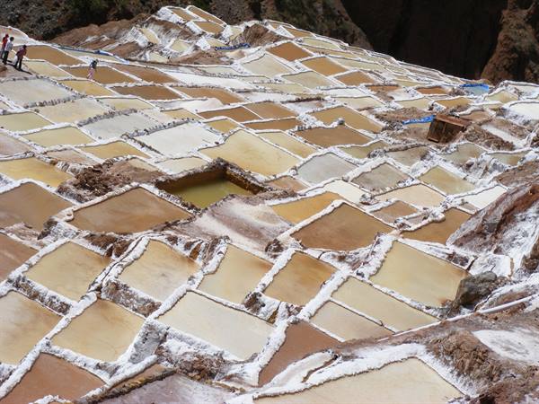 Maras salt flats