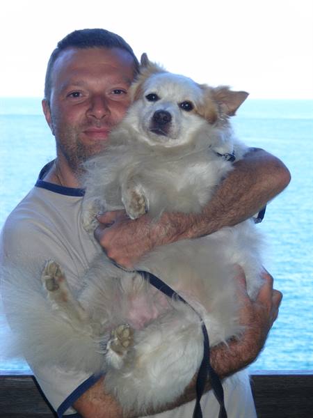 ME AND UGO IN FORT LA LATTE