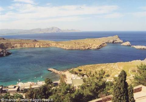The bay of Lindos