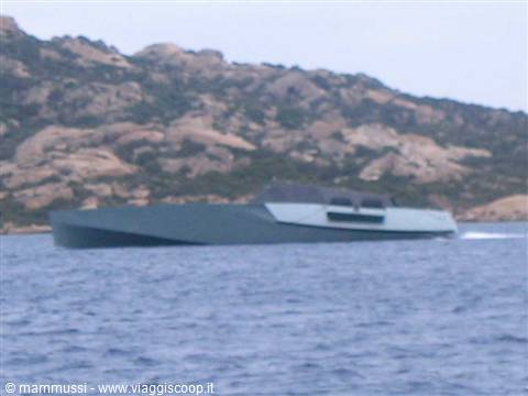 Wally motorboat