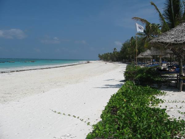 The beach at Dongwe Village