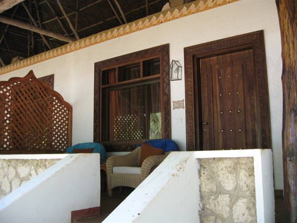 Dongwe Village - Entrance to our room