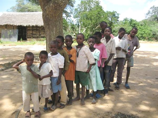 Kids in Marafa