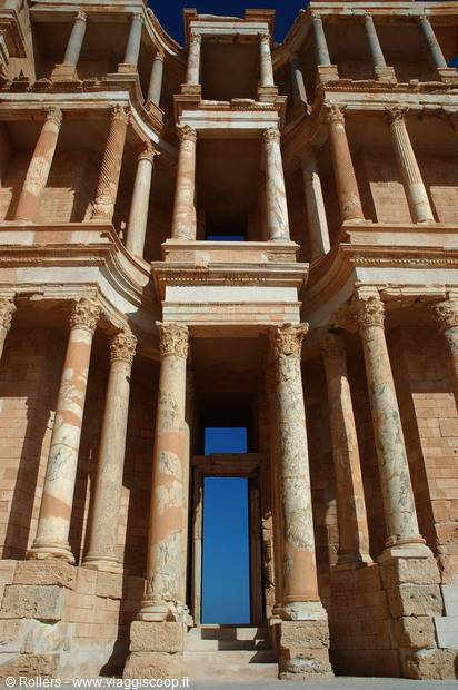 Sabrata ancient roman city in Libya