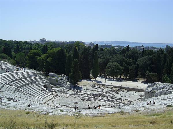 greek theatre, syracuse