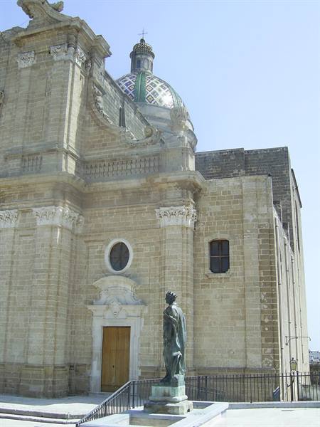 church of Oria, with the adjoining seat of the confraternity of death and its mummies...