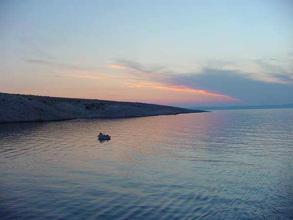 FERRY TOWARDS RAB