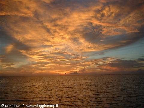 Maldives sunset