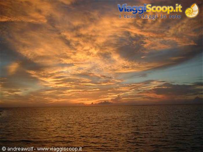 Maldives sunset