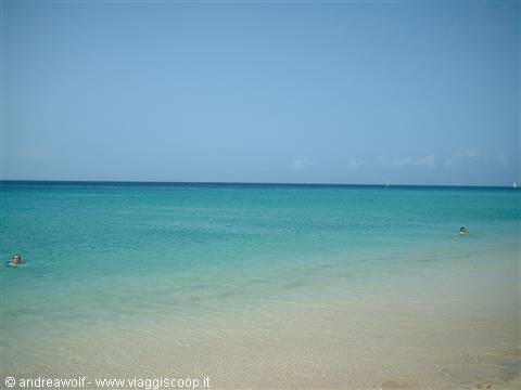 Sea of Morro Jable, in front of our resort