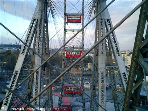 Prater wheel..seen from inside!