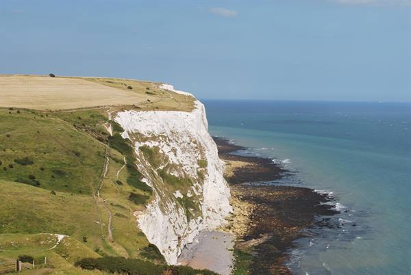 Dover, the legendary white cliffs