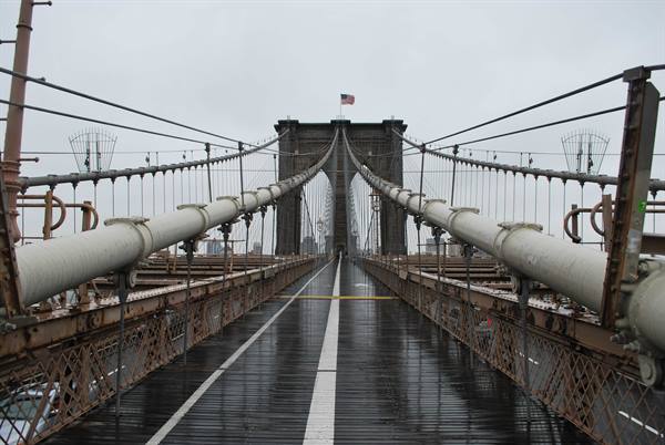 The Brooklyn Bridge, icon of NYC