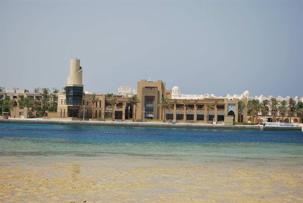 The sea of Port Ghalib
