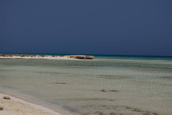 The beach of Sharm El Luli