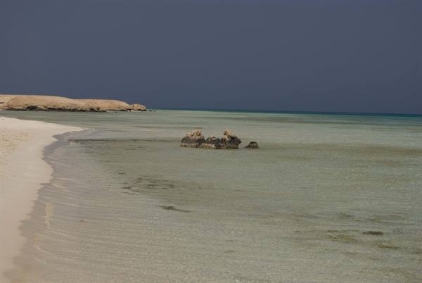 The beach of Sharm El Luli