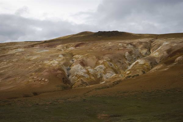 Volcanic area of Krafla 