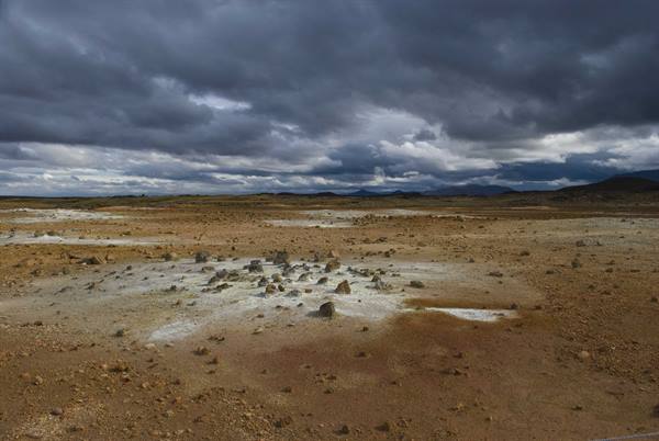 The slopes of Hverir