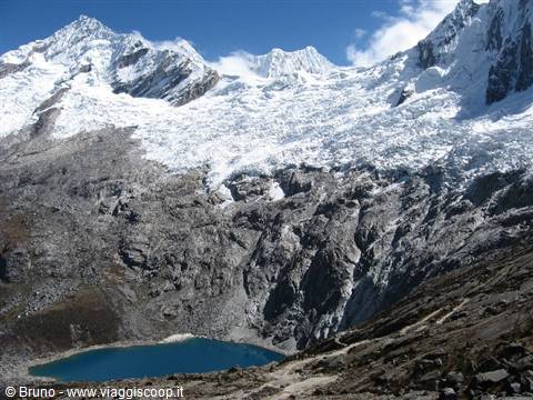 Trekking in the Cordillera Blanca - Panorama in the third stage