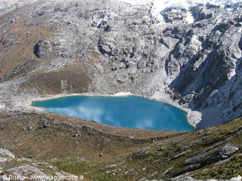 Trekking in the Cordillera Blanca - Panorama in the third stage 