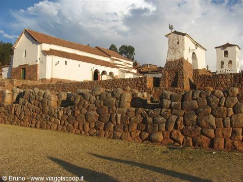 Sacred Valley - Colonial church of Chinchero