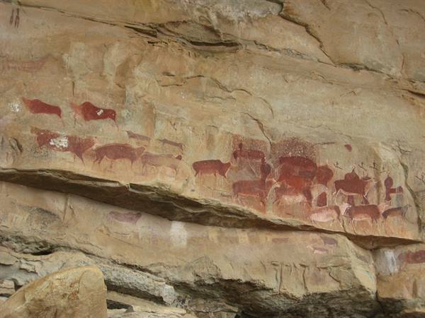Grace Valley - Rock drawings