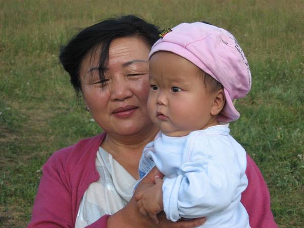 Child with mum
