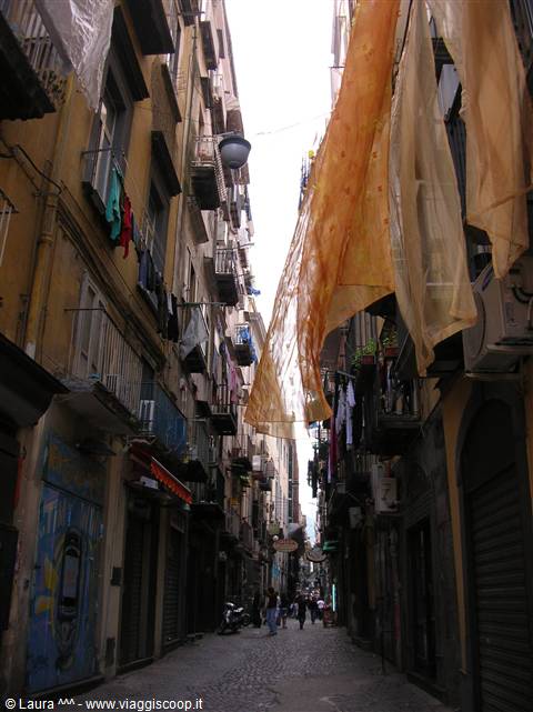Typical Neapolitan street