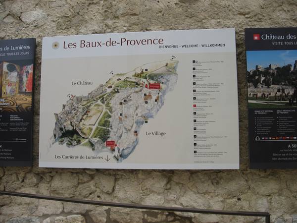 The castle map