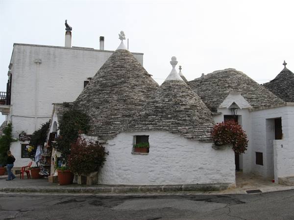 Alberobello : trullo in bloom