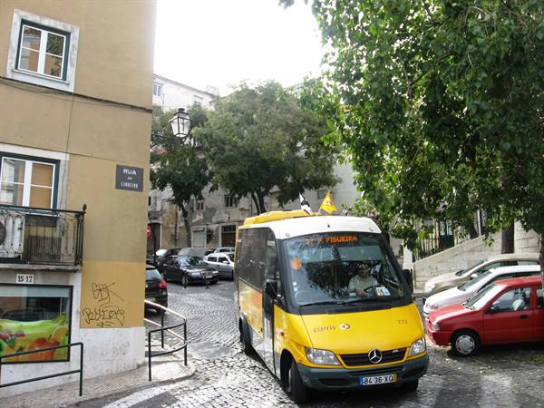 Alleys and public transport