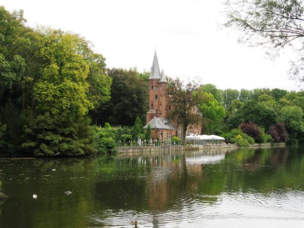 Bruges : Begijnhof area