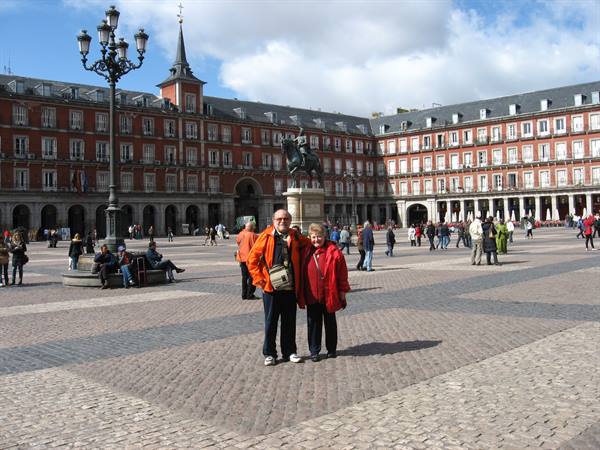 Greetings from Plaza Mayor