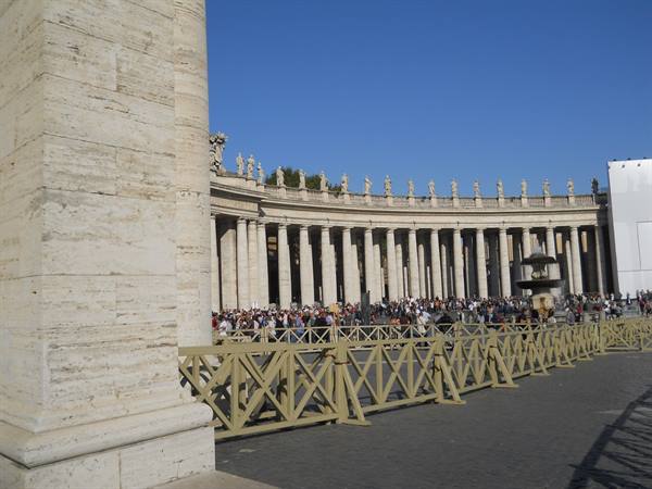 St. Peter's the Bernini colonnade
