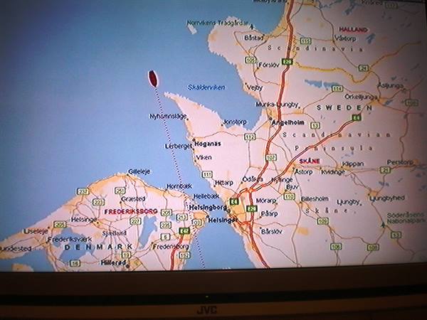 ship's route
