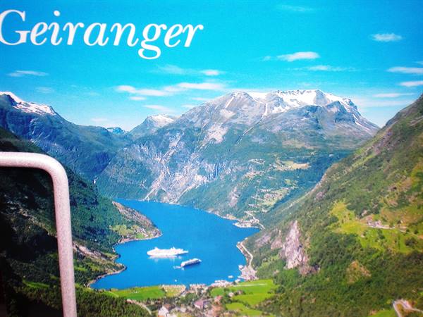 postcard geiranger