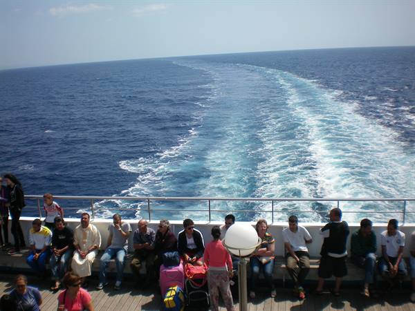 wake of the ship