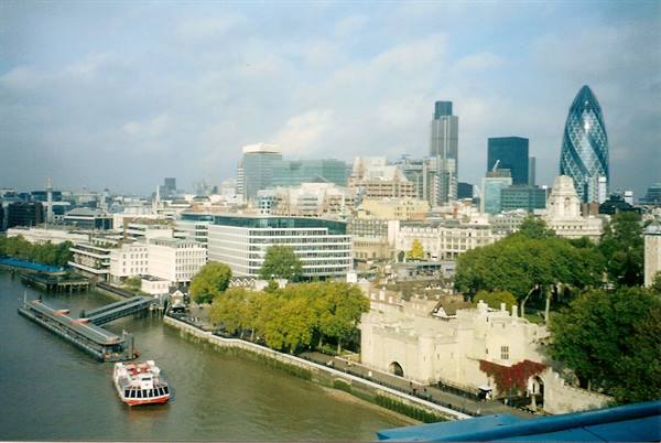 VIEW FROM TOWER BRIDGE