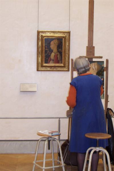 ARTISTS AT THE LOUVRE