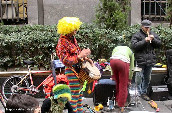 Naples - Street artists