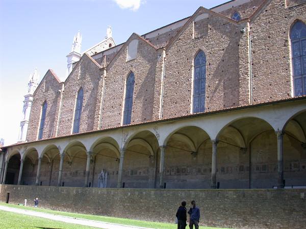 Florence - Monumental complex of Santa Croce