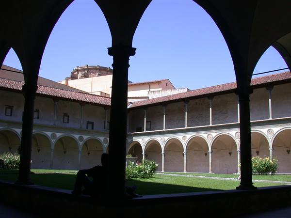 Florence - Monumental complex of Santa Croce