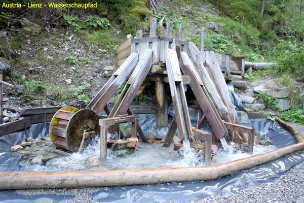 Austria - Lienz - Wasserschaupfad - The sphere mills