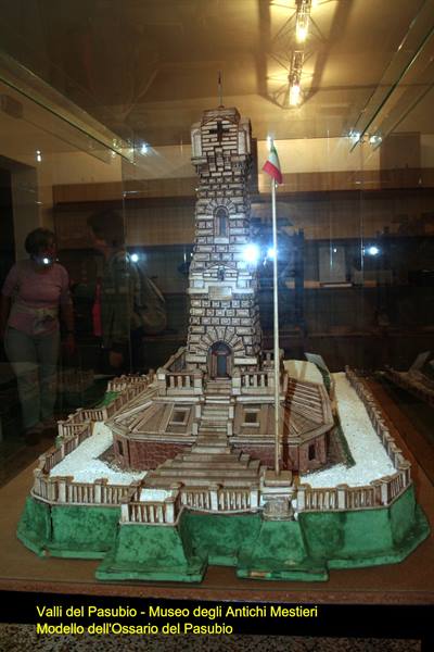 Valli del Pasubio - Museum - Model of the Fallen Ossuary